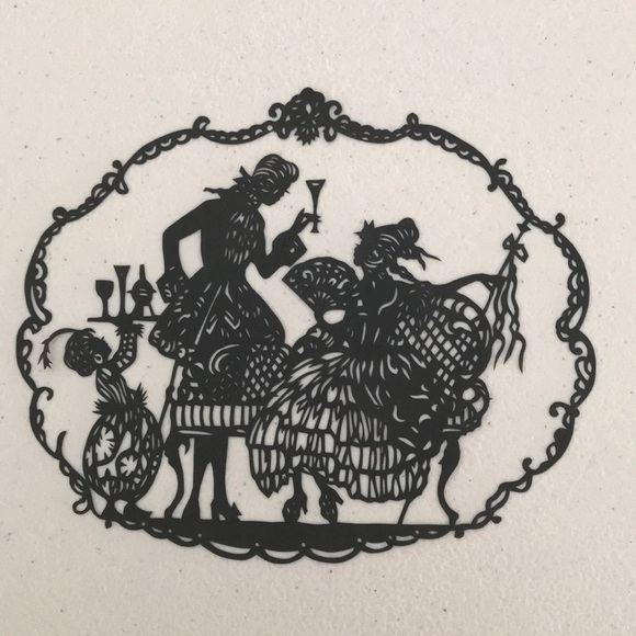 💖 Handmade PaperCut Silhouette Scherenschn… - Picture 1 of 7